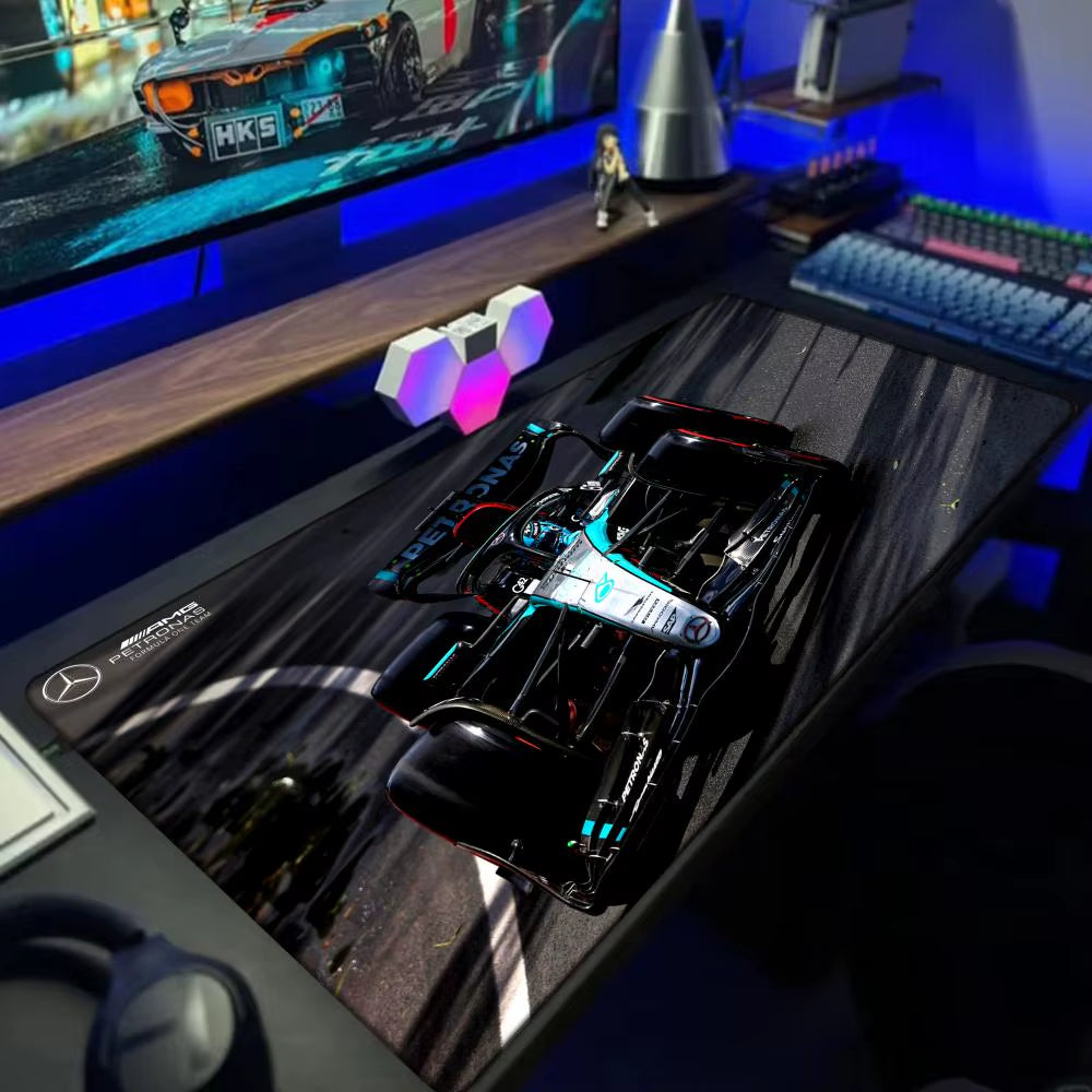 AMGS Formulas 1 F1 Mouse Pad Mousemat XXL Computer Accessories Large Keyboard Laptop Table Pad the New Product Gamer Gaming