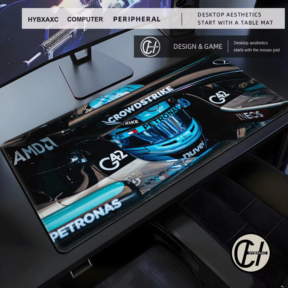 AMGS Formulas 1 F1 Mouse Pad Mousemat XXL Computer Accessories Large Keyboard Laptop Table Pad the New Product Gamer Gaming